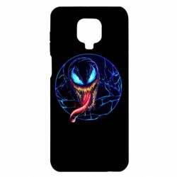 Чохол для Xiaomi Redmi Note 9S / 9Pro / 9Pro Max Venom black and blue style - PrintSalon