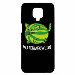 Чехол для Xiaomi Redmi Note 9S/9Pro/9Pro Max Watermeowloon - PrintSalon
