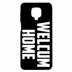 Чехол для Xiaomi Redmi Note 9S/9Pro/9Pro Max Welcum Home - PrintSalon