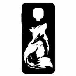 Чехол для Xiaomi Redmi Note 9S/9Pro/9Pro Max Wolf And Fox - PrintSalon