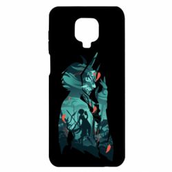Чехол для Xiaomi Redmi Note 9S/9Pro/9Pro Max Xiao silhouette - PrintSalon