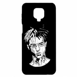 Чехол для Xiaomi Redmi Note 9S/9Pro/9Pro Max XXXTentacion Monochrome Art - PrintSalon