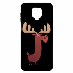 Чехол для Xiaomi Redmi Note 9S/9Pro/9Pro Max Забавный олень - PrintSalon