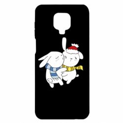 Чехол для Xiaomi Redmi Note 9S/9Pro/9Pro Max Зайцы - PrintSalon