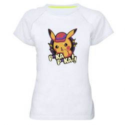 Женская футболка для спорта Pica-Pica - PrintSalon