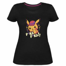 Женская премиум футболка Pica-Pica - PrintSalon