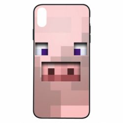 Чохол для iPhone Xs Max Pig from minecraft - PrintSalon