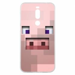 Чехол для Meizu X8 Pig from minecraft