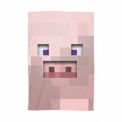 Рушник з принтом Pig from minecraft - PrintSalon