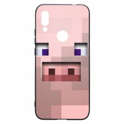 Чохол для Xiaomi Redmi 7 Pig from minecraft - PrintSalon