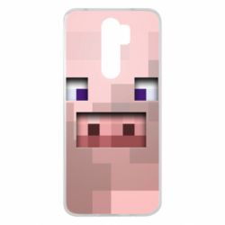 Чохол для Xiaomi Redmi Note 8 Pro Pig from minecraft - PrintSalon