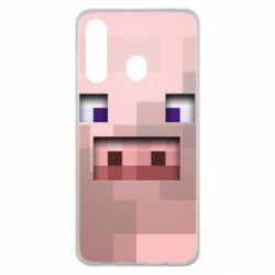 Чохол для Samsung M40 Pig from minecraft - PrintSalon