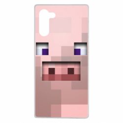 Чохол для Samsung Note 10 Pig from minecraft - PrintSalon