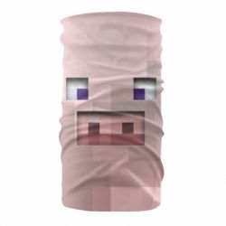 Бандана Pig from minecraft - PrintSalon