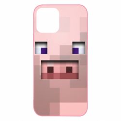 Чохол для iPhone 12 Pig from minecraft - PrintSalon