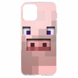 Чохол для iPhone 12 mini Pig from minecraft - PrintSalon