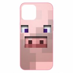 Чохол для iPhone 12 Pro Max Pig from minecraft - PrintSalon