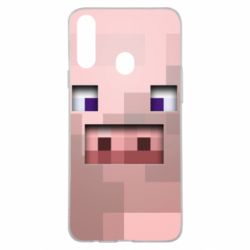 Чохол для Samsung A20s Pig from minecraft - PrintSalon