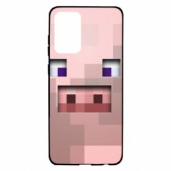 Чохол для Samsung A72 5G Pig from minecraft - PrintSalon