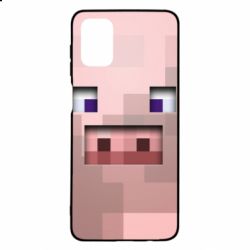 Чохол для Samsung M51 Pig from minecraft - PrintSalon
