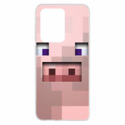 Чохол для Samsung S20 Ultra Pig from minecraft - PrintSalon
