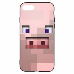 Чохол для iPhone 8 Pig from minecraft - PrintSalon