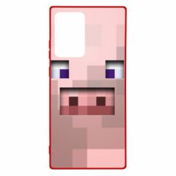 Чохол для Samsung Note 20 Ultra Pig from minecraft - PrintSalon