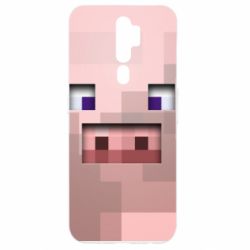 Чохол для Oppo A5/A9 2020 Pig from minecraft - PrintSalon