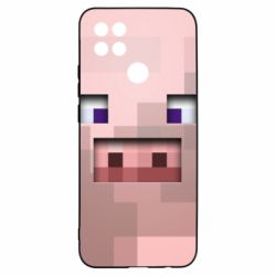 Чохол для Oppo A15s / A15 Pig from minecraft - PrintSalon