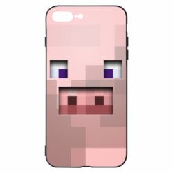 Чохол для iPhone 8 Plus Pig from minecraft - PrintSalon