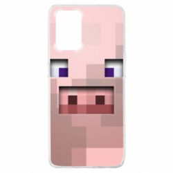 Чохол для Oppo A74 4G Pig from minecraft - PrintSalon