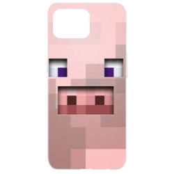 Чехол для Oppo Reno 4 Lite Pig from minecraft