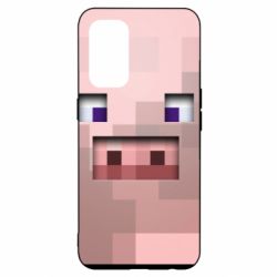 Чохол для Oppo Reno 5 4G Pig from minecraft - PrintSalon