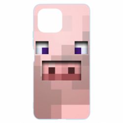 Чохол для Xiaomi Mi11 Lite Pig from minecraft - PrintSalon