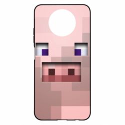 Чохол для Xiaomi Redmi Note 9 5G/Redmi Note 9T Pig from minecraft - PrintSalon