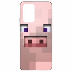 Чохол для Xiaomi Redmi Note 10 Pro Pig from minecraft - PrintSalon