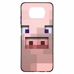 Чохол для Xiaomi Poco X3 Pig from minecraft - PrintSalon