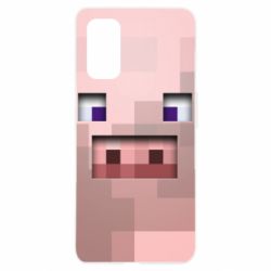 Чохол для Realme 7 Pro Pig from minecraft - PrintSalon