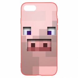Чохол для iPhone SE 2022 Pig from minecraft - PrintSalon