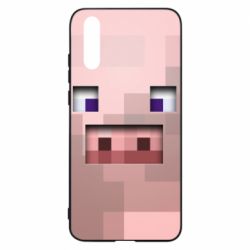 Чохол для Huawei P20 Pig from minecraft - PrintSalon