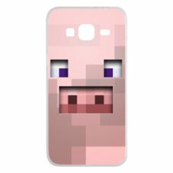 Чохол для Samsung J3 2016 Pig from minecraft - PrintSalon