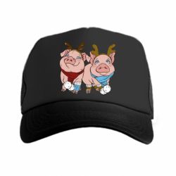 Кепка-тракер Pigs - PrintSalon