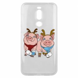 Чехол для Meizu X8 Pigs - PrintSalon