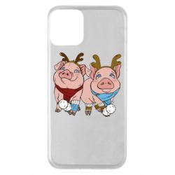 Чехол для iPhone 11 Pigs - PrintSalon