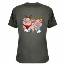Камуфляжная футболка Pigs - PrintSalon