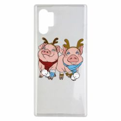 Чехол для Samsung Note 10 Plus Pigs - PrintSalon