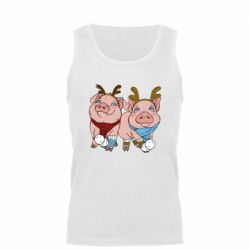 Мужская майка Pigs - PrintSalon