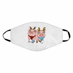 Маска многоразовая Pigs - PrintSalon