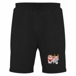 Мужские шорты Pigs - PrintSalon