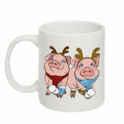 Чашка 320ml Pigs